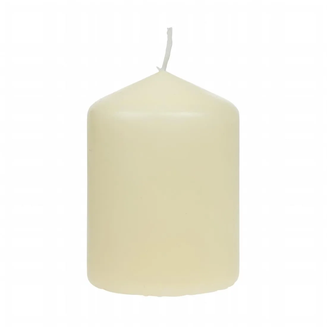 Candele cilindriche avorio - Ø 60 mm - Lotto da 12