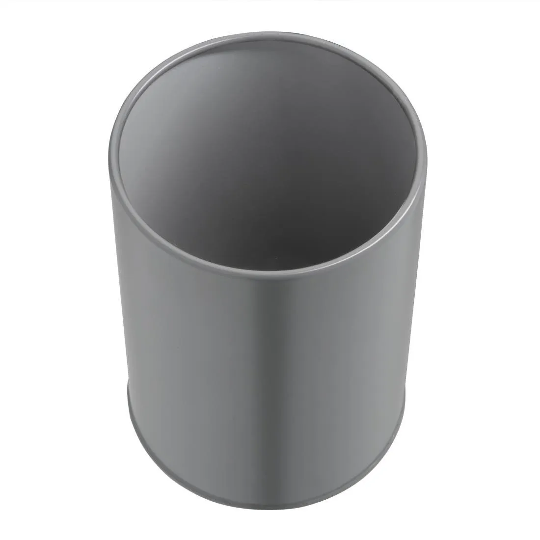 Contenitore per posate zincato grigio - Ø 110 mm