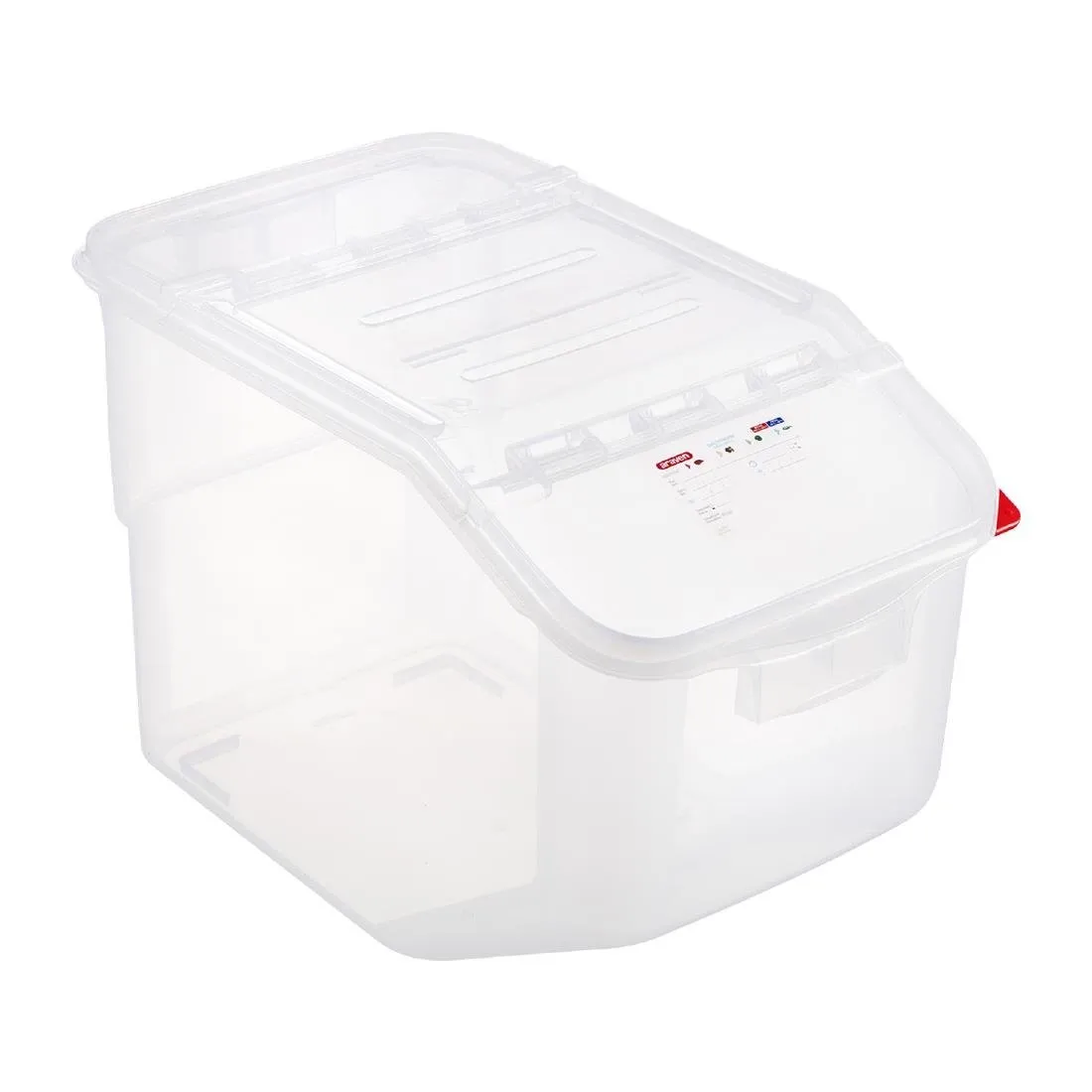 Scatola degli ingredienti trasparente - 50 L