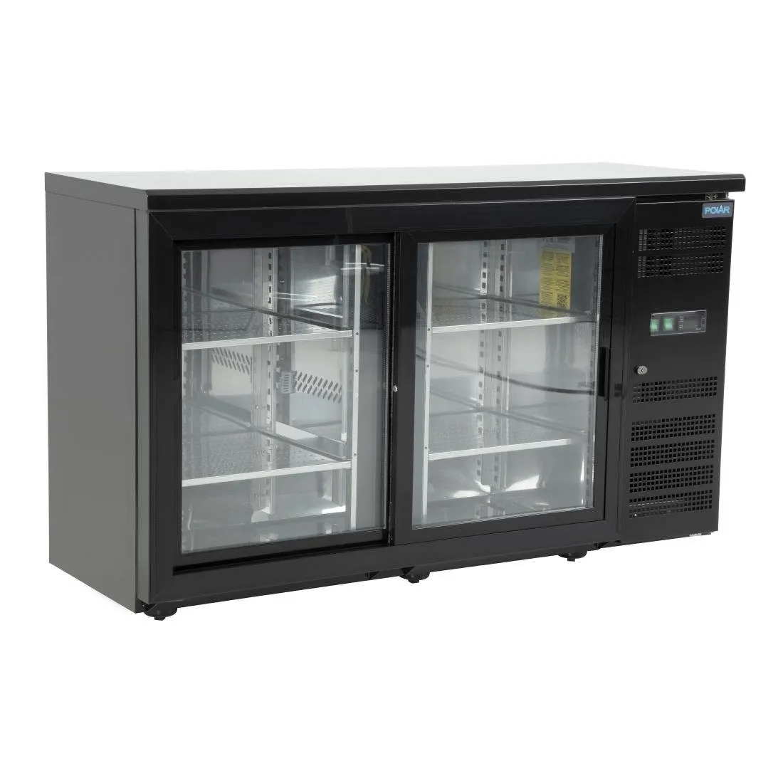 Retrobar Refrigerato - 2 Porte Scorrevoli in Vetro - 350 L