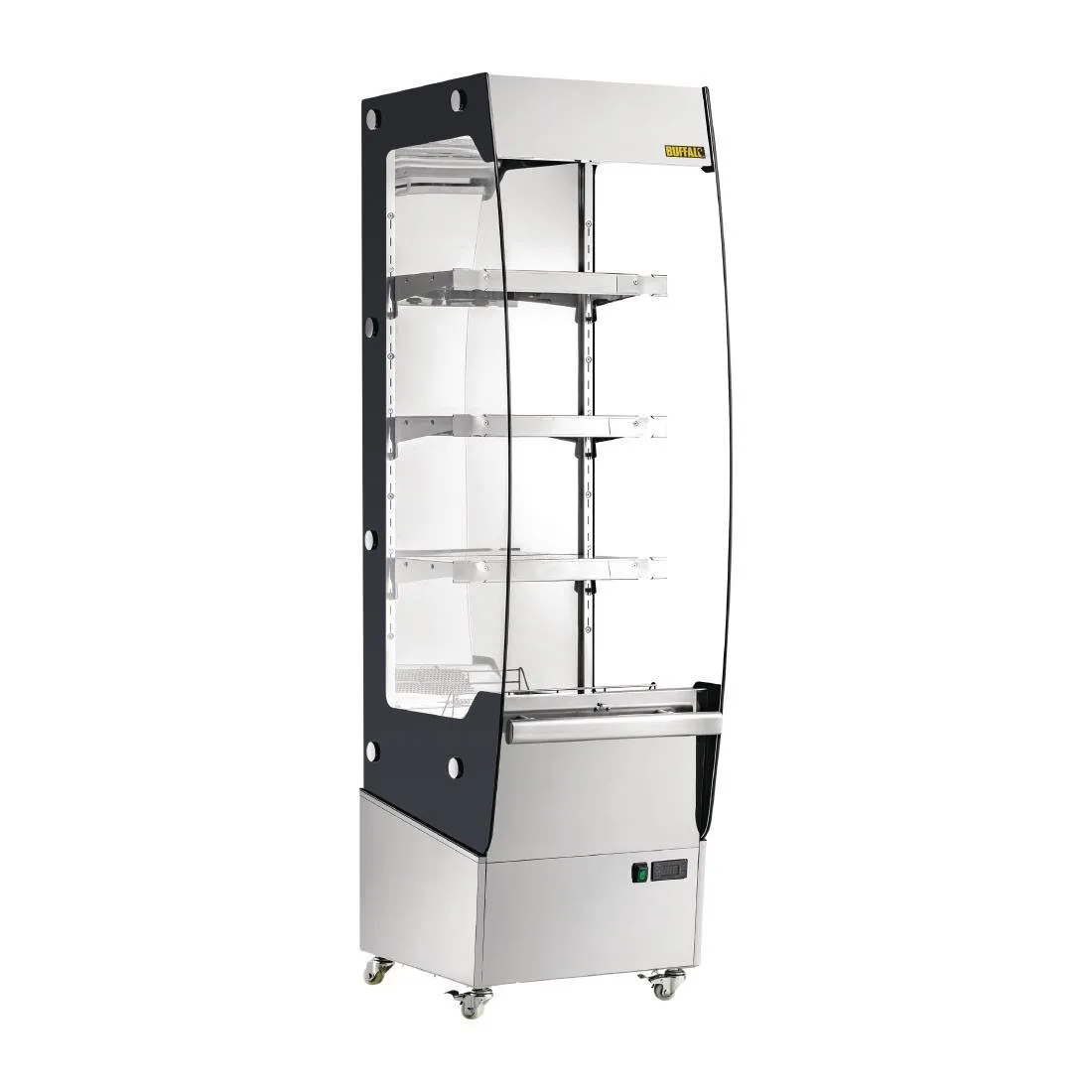 Vetrina self-service riscaldata Slim - 220 L