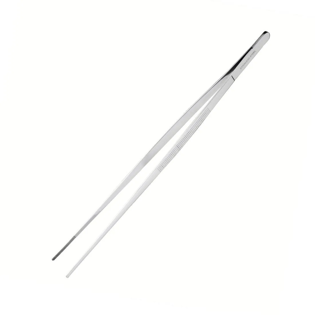 Pinza a punte arrotondate in acciaio inossidabile - L 300 mm