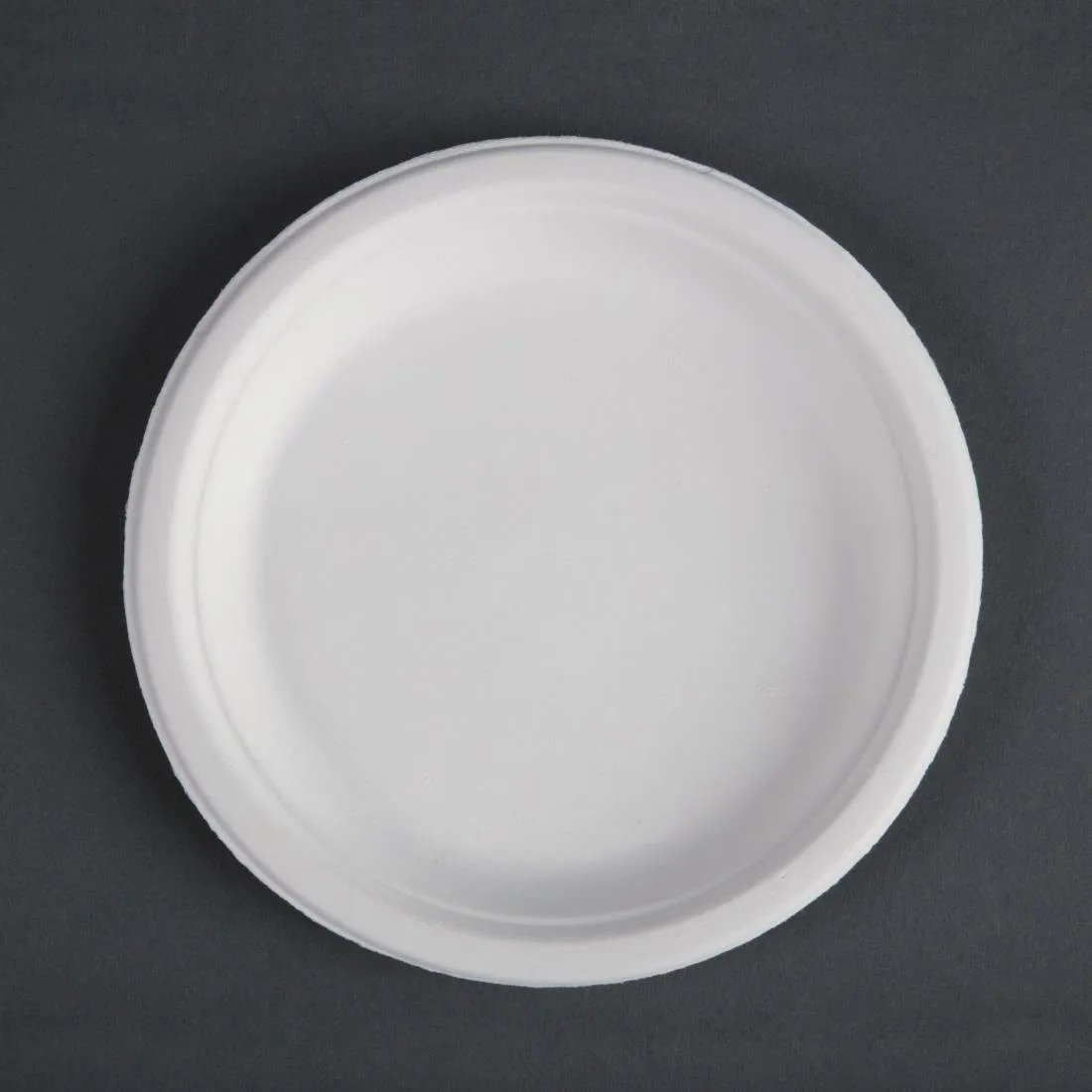 Piatti in bagassa compostabili 18 cm - Lotto da 50