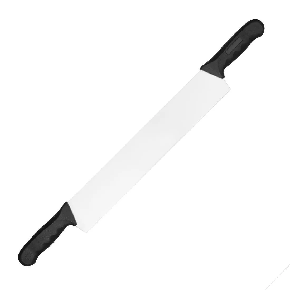 Coltello per formaggio in acciaio inossidabile a 2 mani - L 380 mm