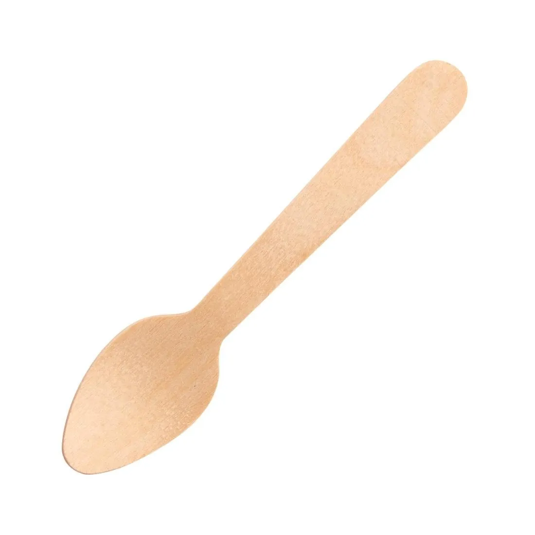 Piccole Cucchiaini in Legno 110 mm - Lotto da 100