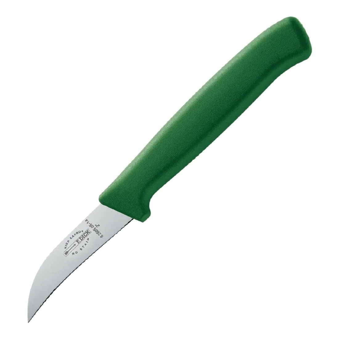 Coltello a becco d'uccello Prodynamic Haccp Verde - 50mm