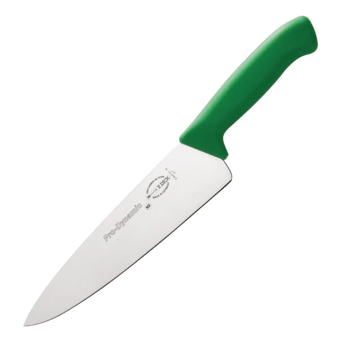 Coltello da cucina professionale Dynamic HACCP verde - 215mm