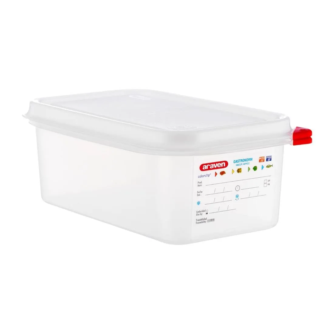 Scatola per alimenti GN1/4 da 2,8L - Lotto di 4