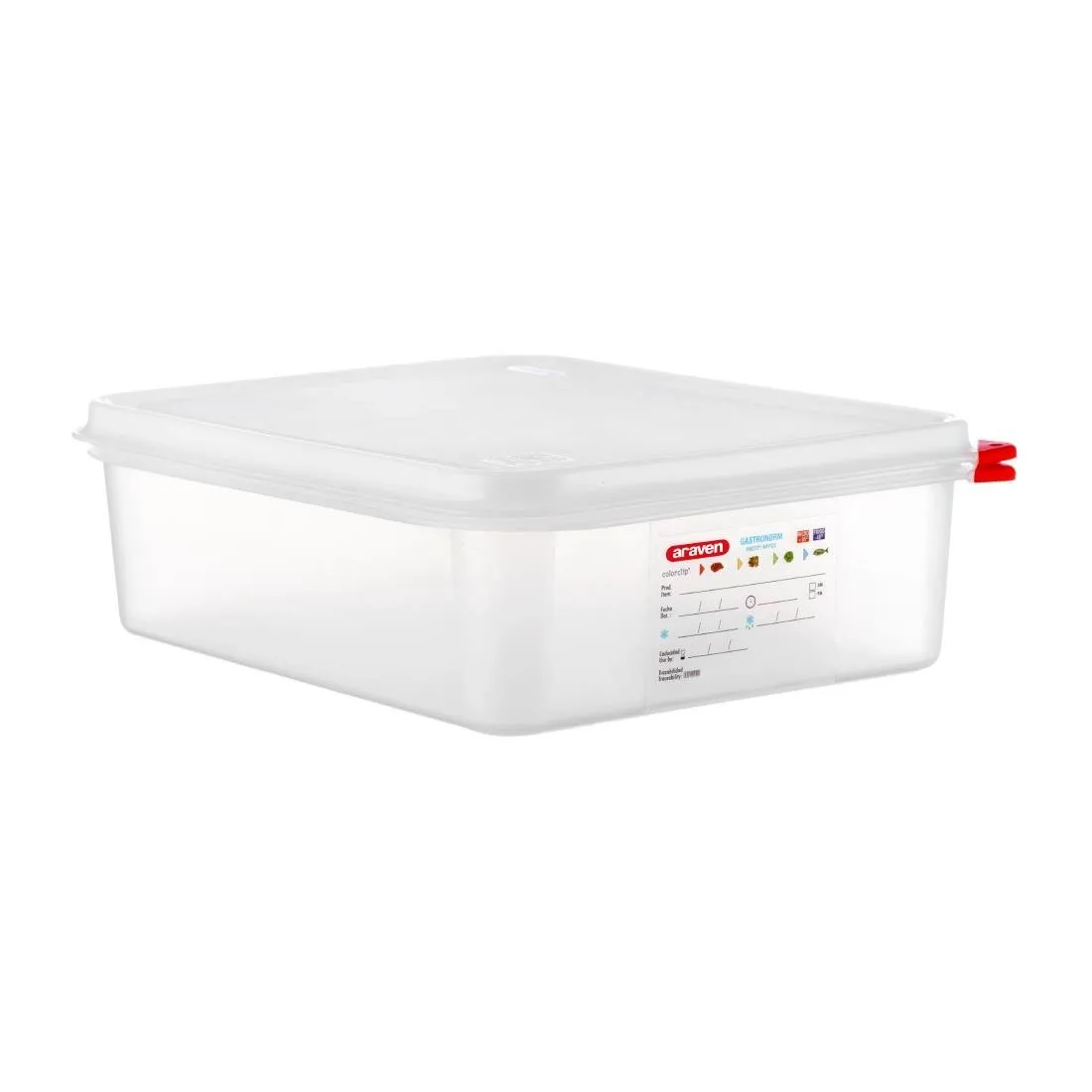Scatola per alimenti GN1/2 da 6,5L - Lotto di 4