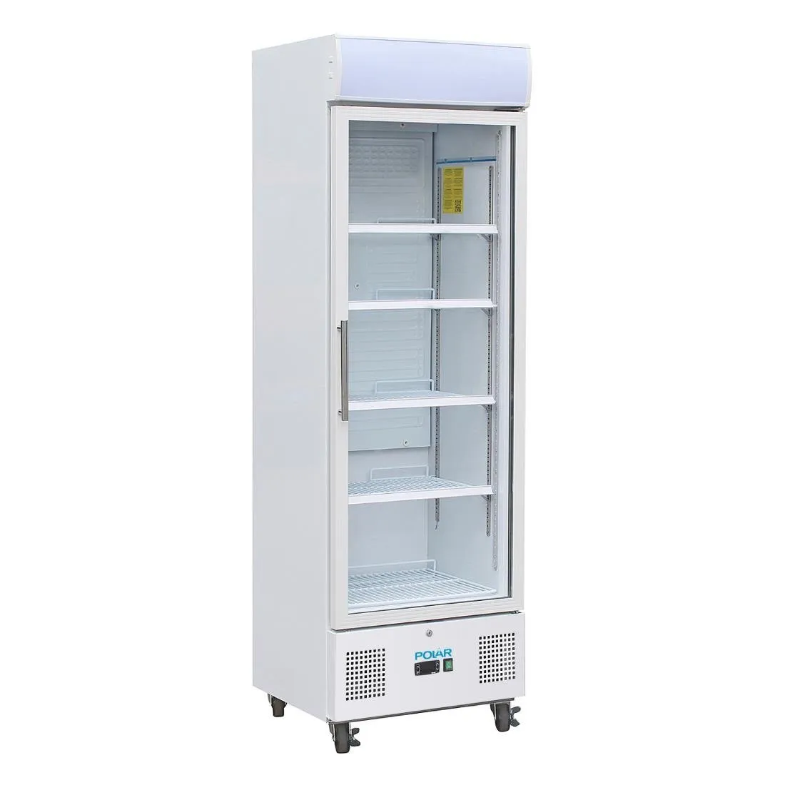 Vetrina Frigorifera Positiva Bianca Serie G - 336 L