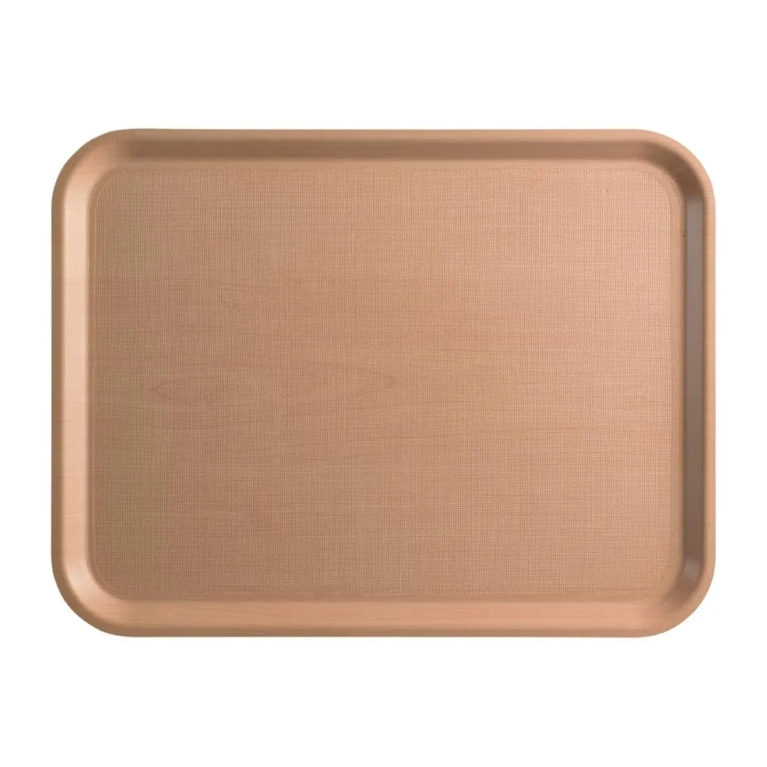 Vassoio rettangolare in laminato Mykonos Betulla 430mm
