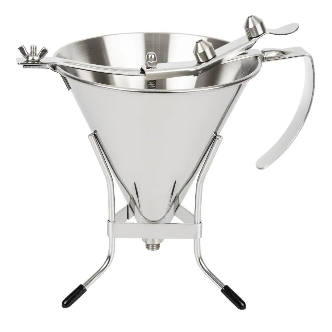 Imbuto in acciaio inossidabile con pistone automatico da 1,5L
