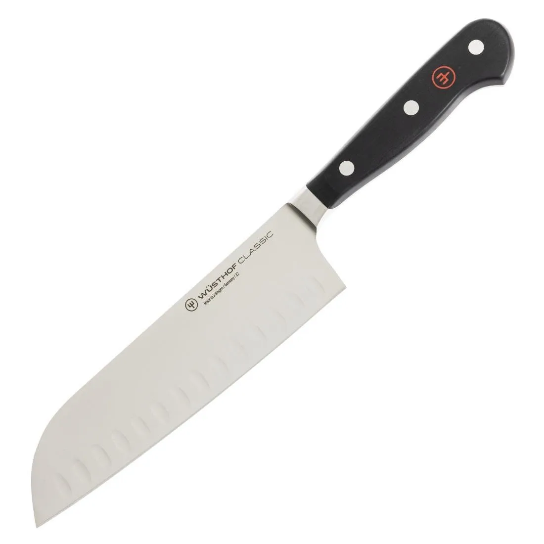 Coltello Santoku in acciaio al carbonio - 170mm