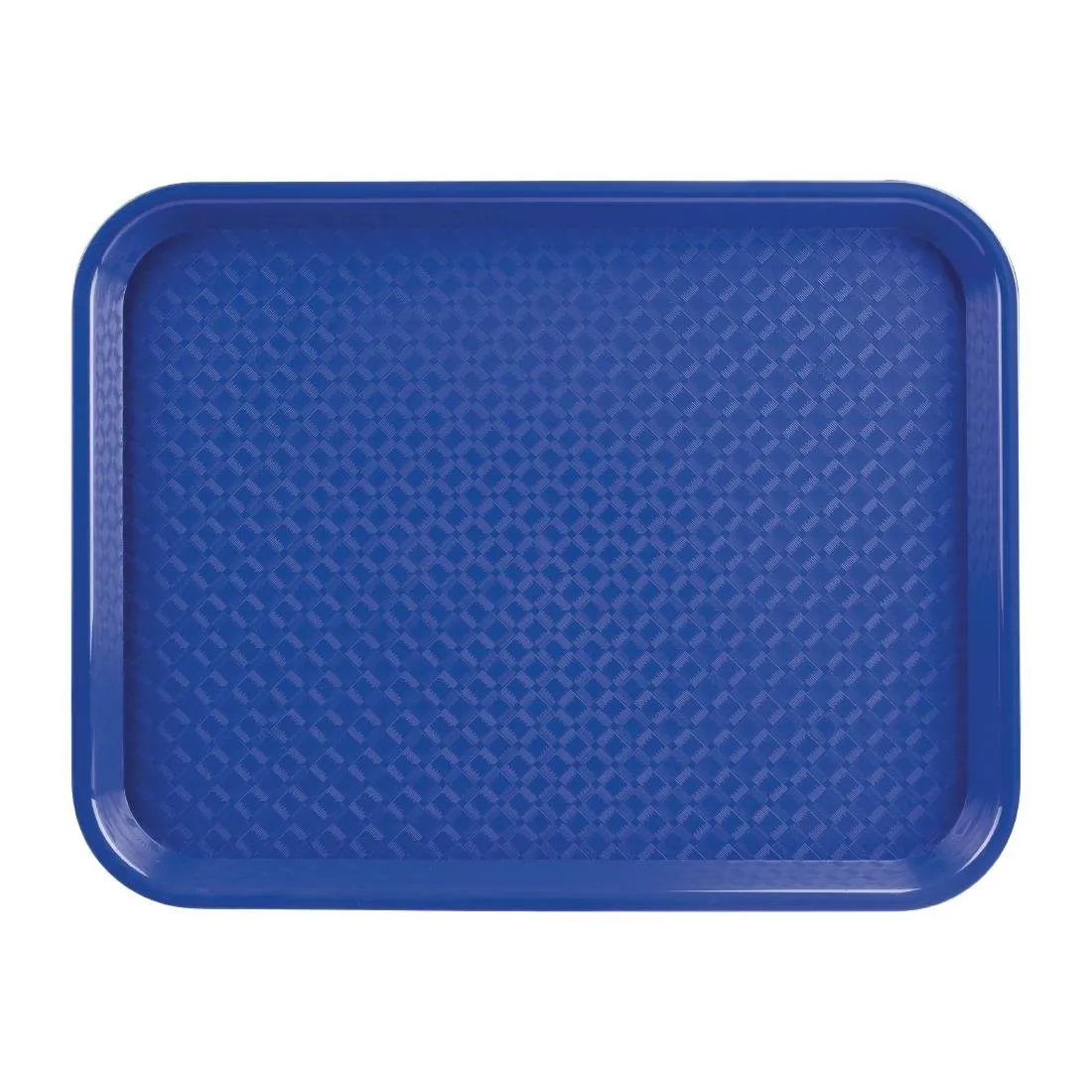 Vassoio Fast Food in Plastica Blu
