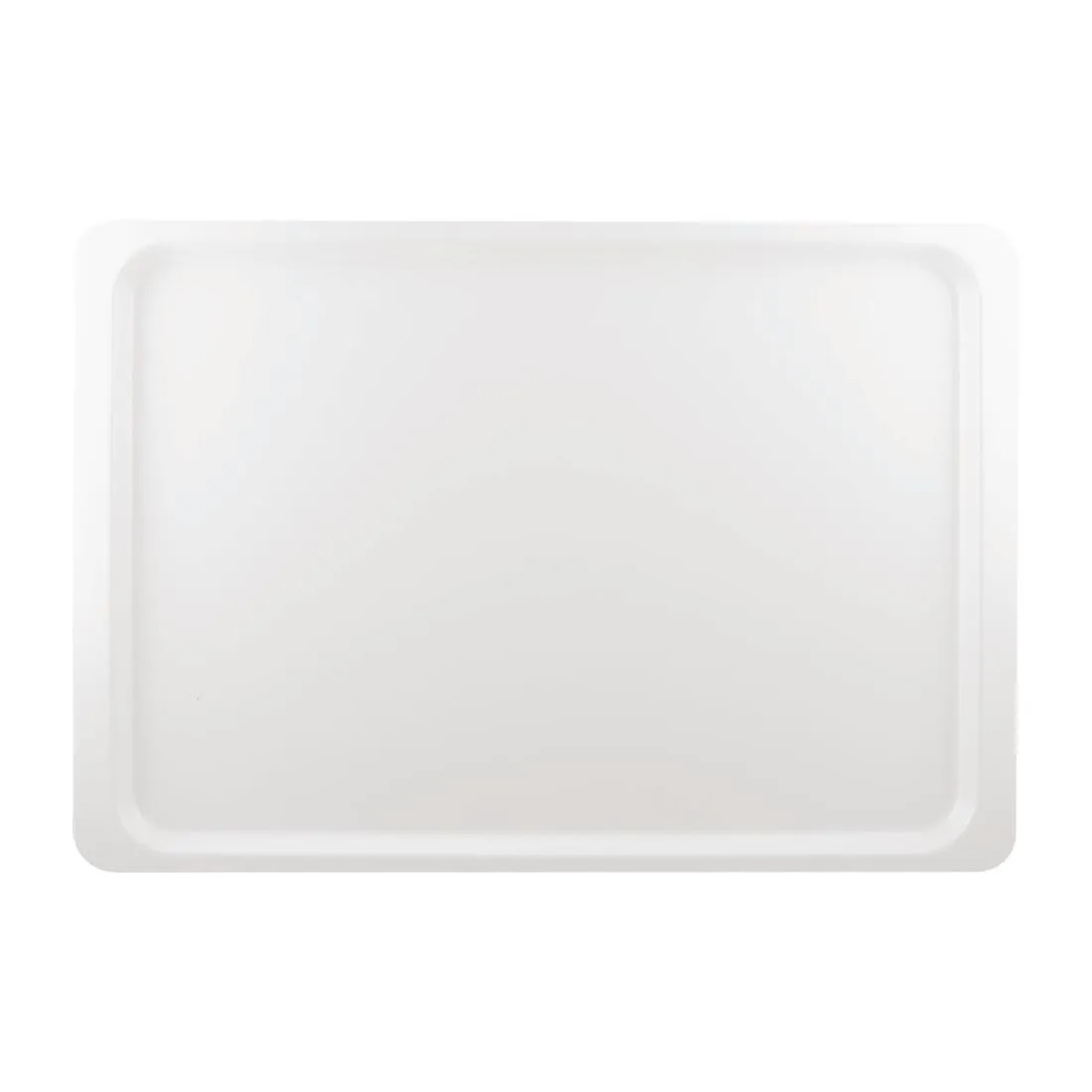Vassoio da servizio in poliestere Eurostandard 530 x 370 mm bianco