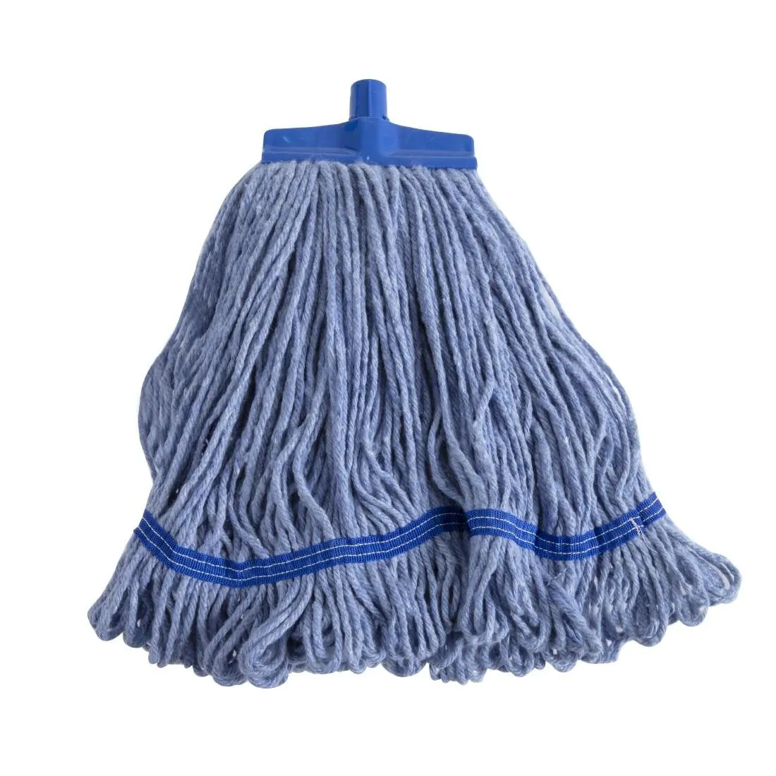 Testa di scopa mocio blu