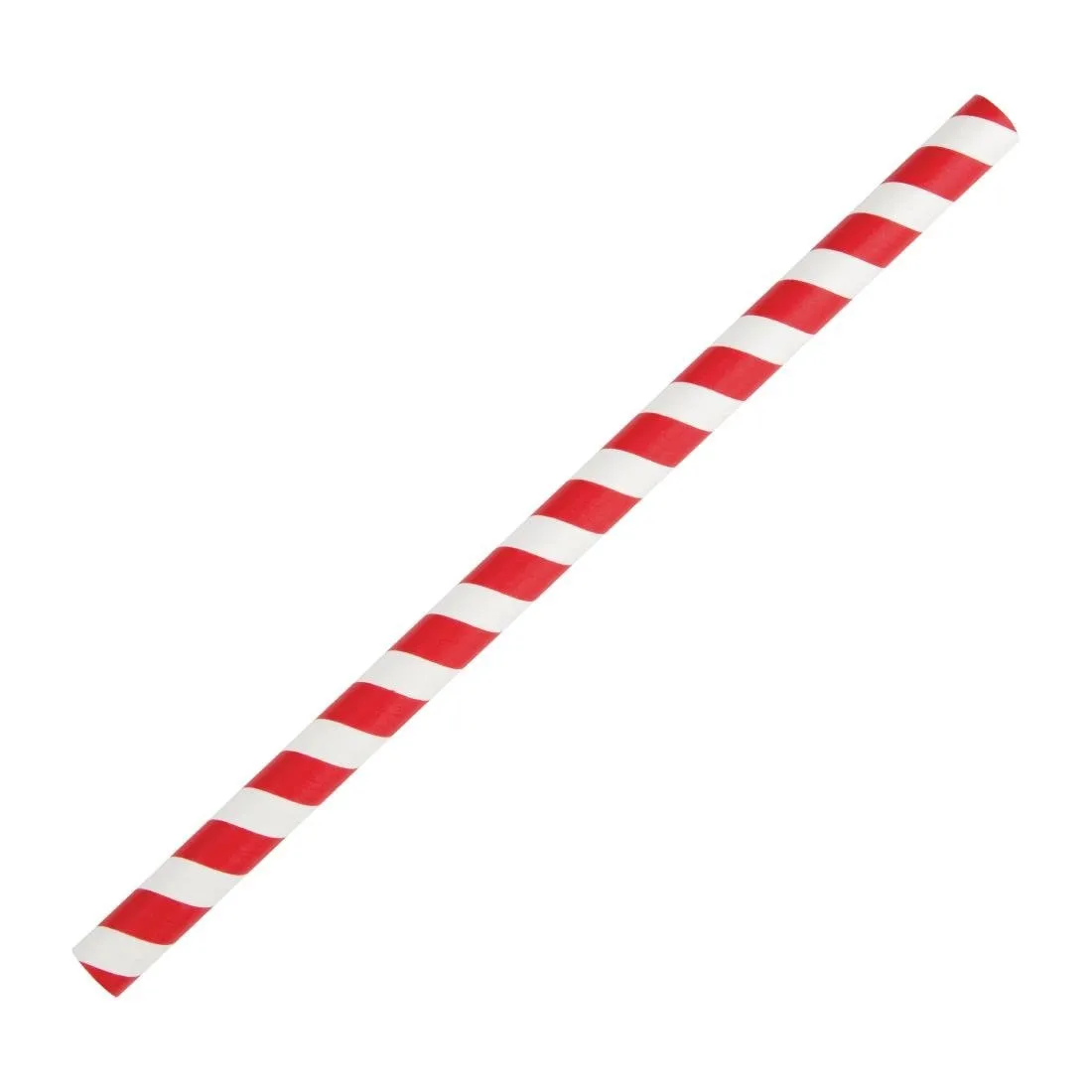 Cannucce per frullati in carta - Rosse - L 210mm - Lotto da 250