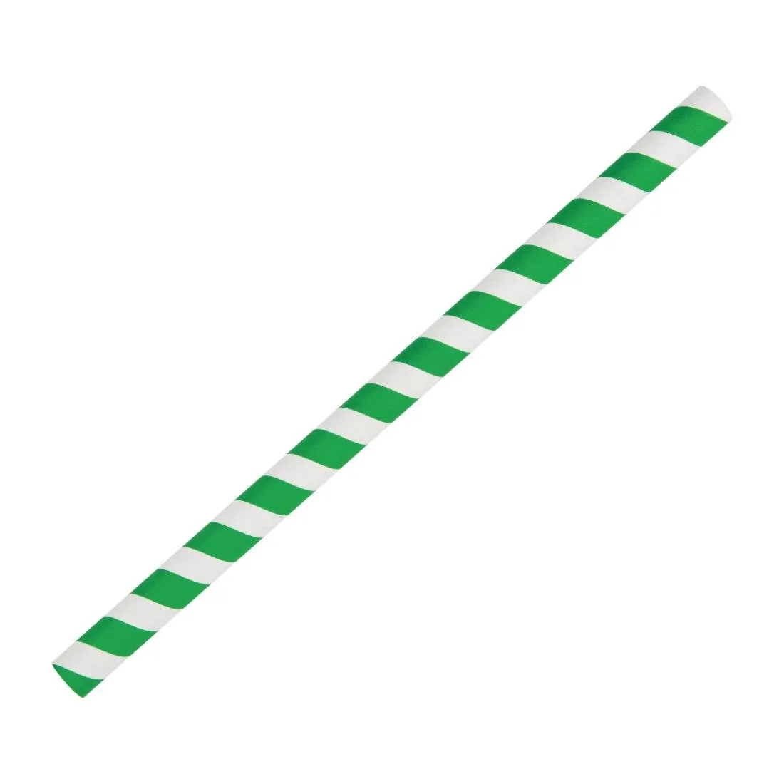Cannucce per frullati in carta - Verdi - L 210mm - Lotto da 250