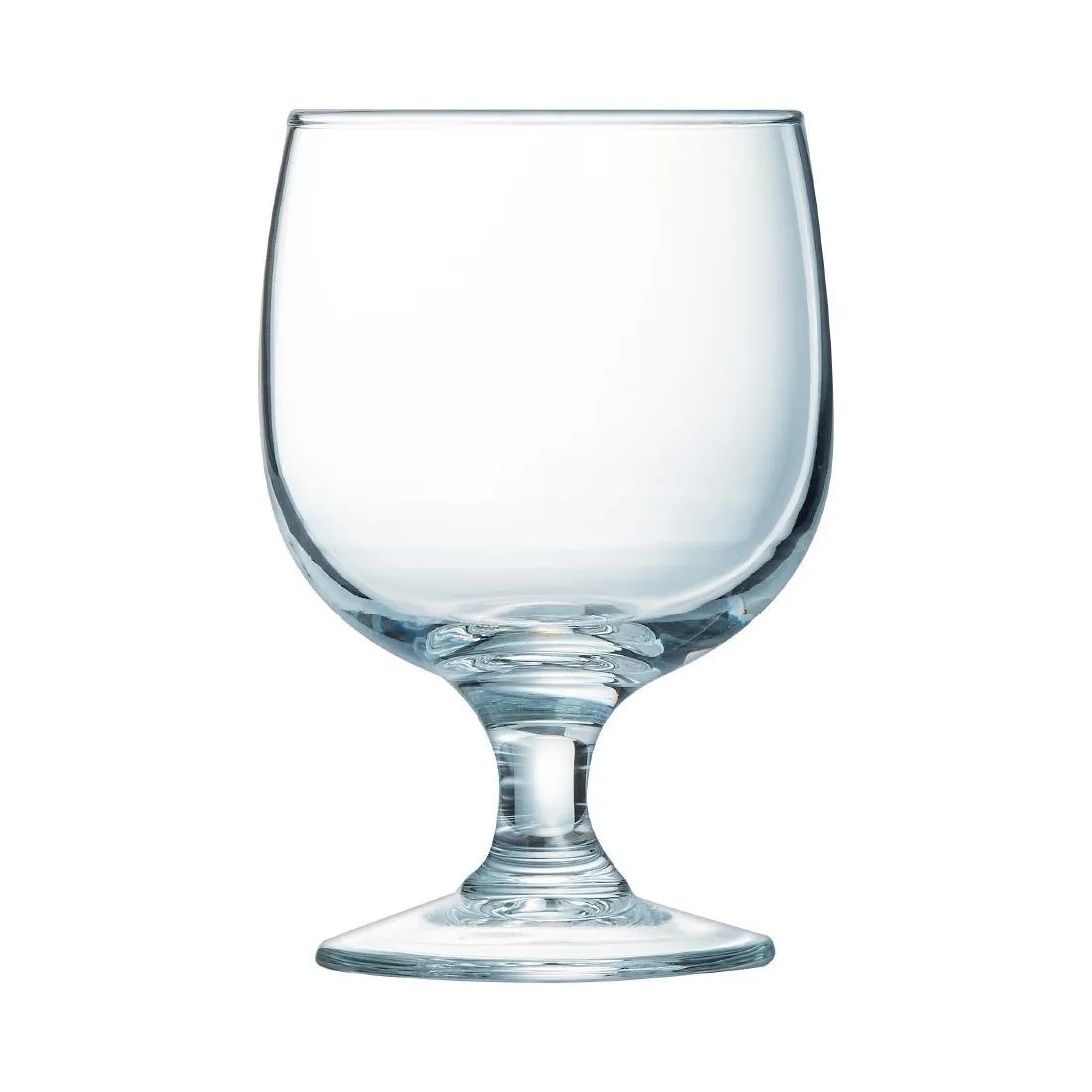 Bicchieri da vino impilabili in vetro temperato Amélia - 190 ml - Set da 12
