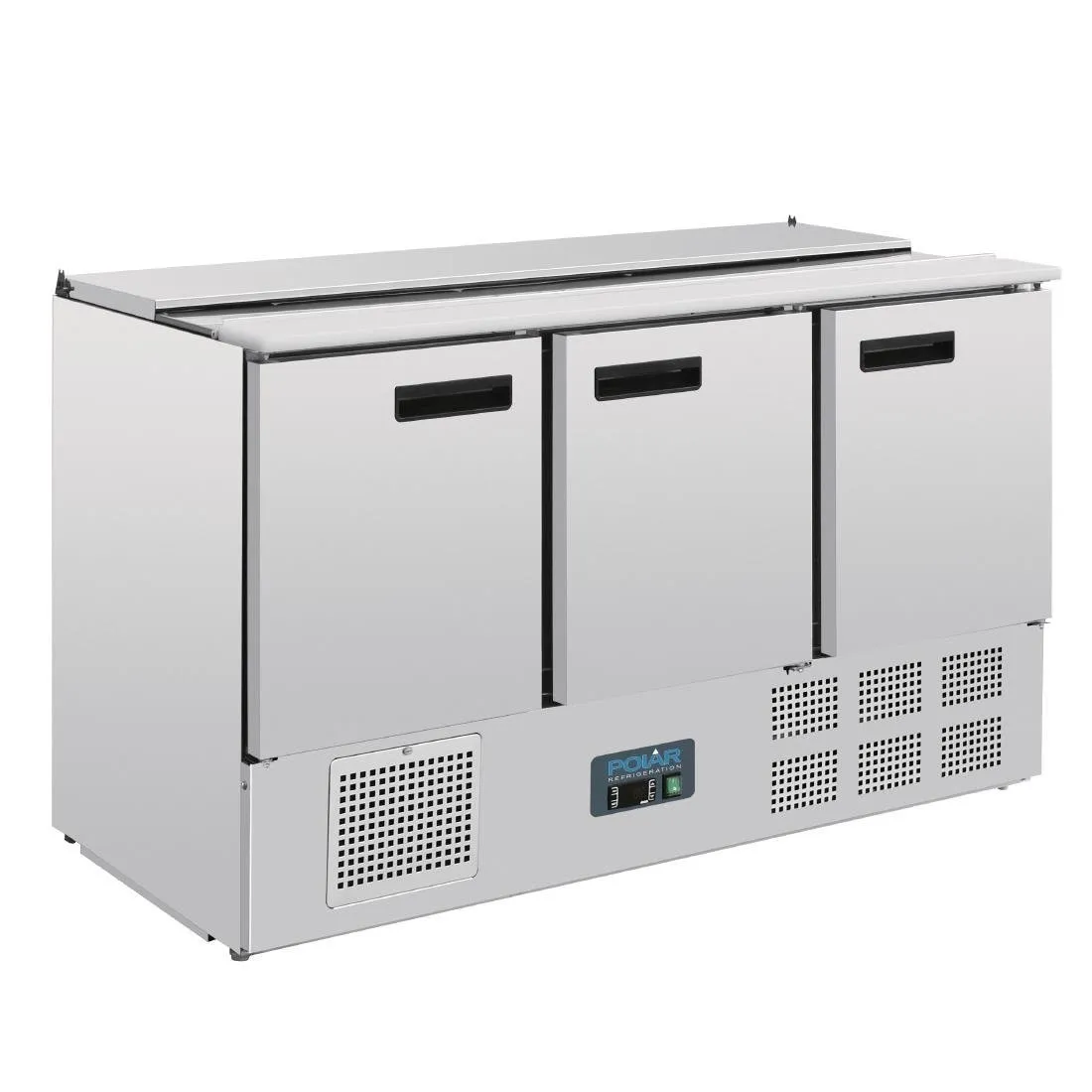 Bancone Refrigerato per Insalate Serie G 368L - 4 Vasche GN 1/1