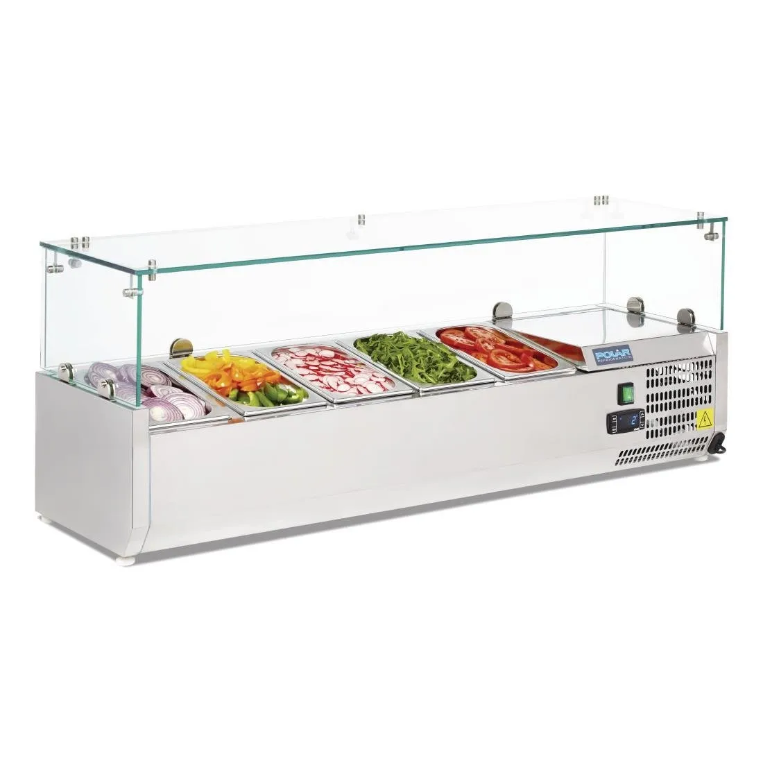 Vetrina per ingredienti refrigerata Serie G - 5 x GN 1/4