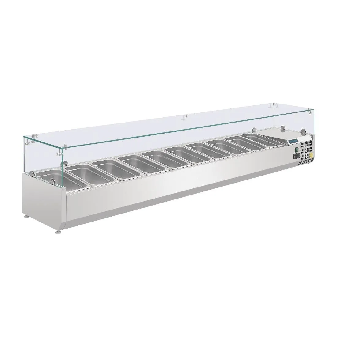 Vetrina per ingredienti refrigerata Serie G - 10 x GN 1/4