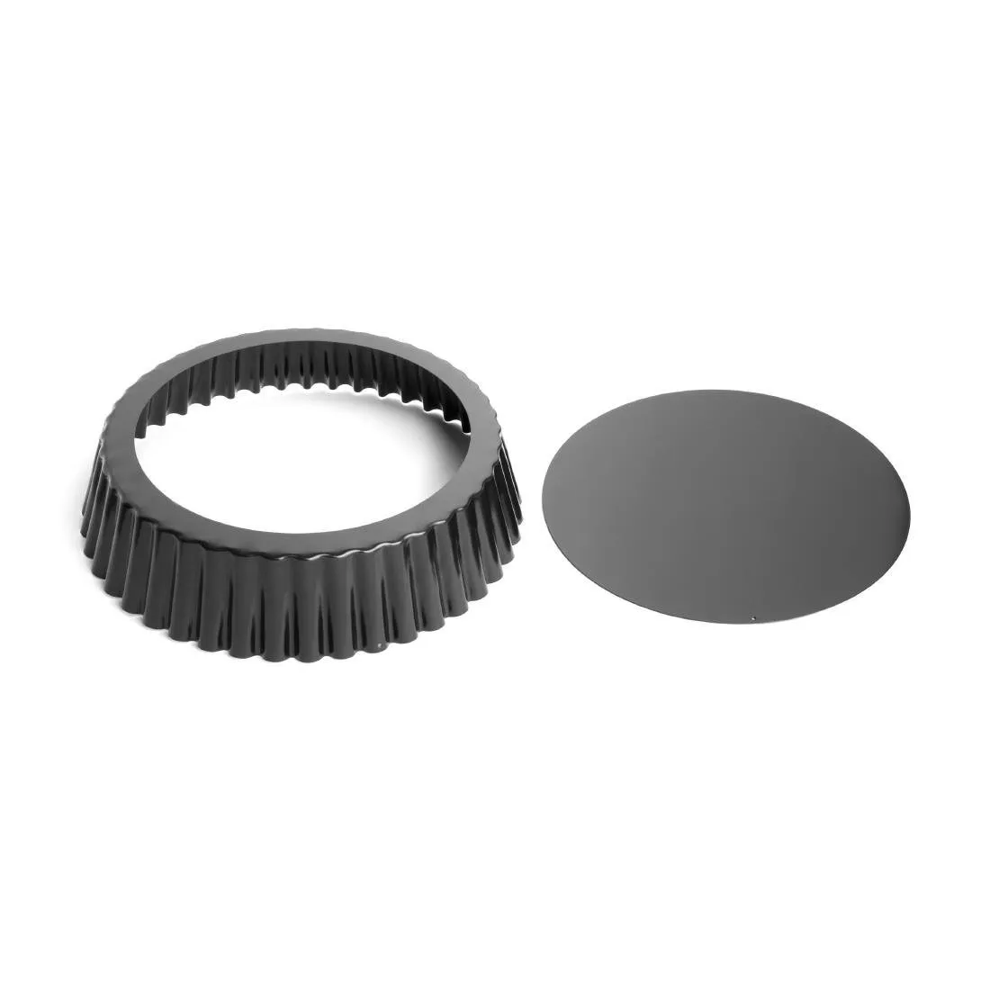 Stampo per Quiche Ondulato Profondo Antiaderente - Ø 250mm