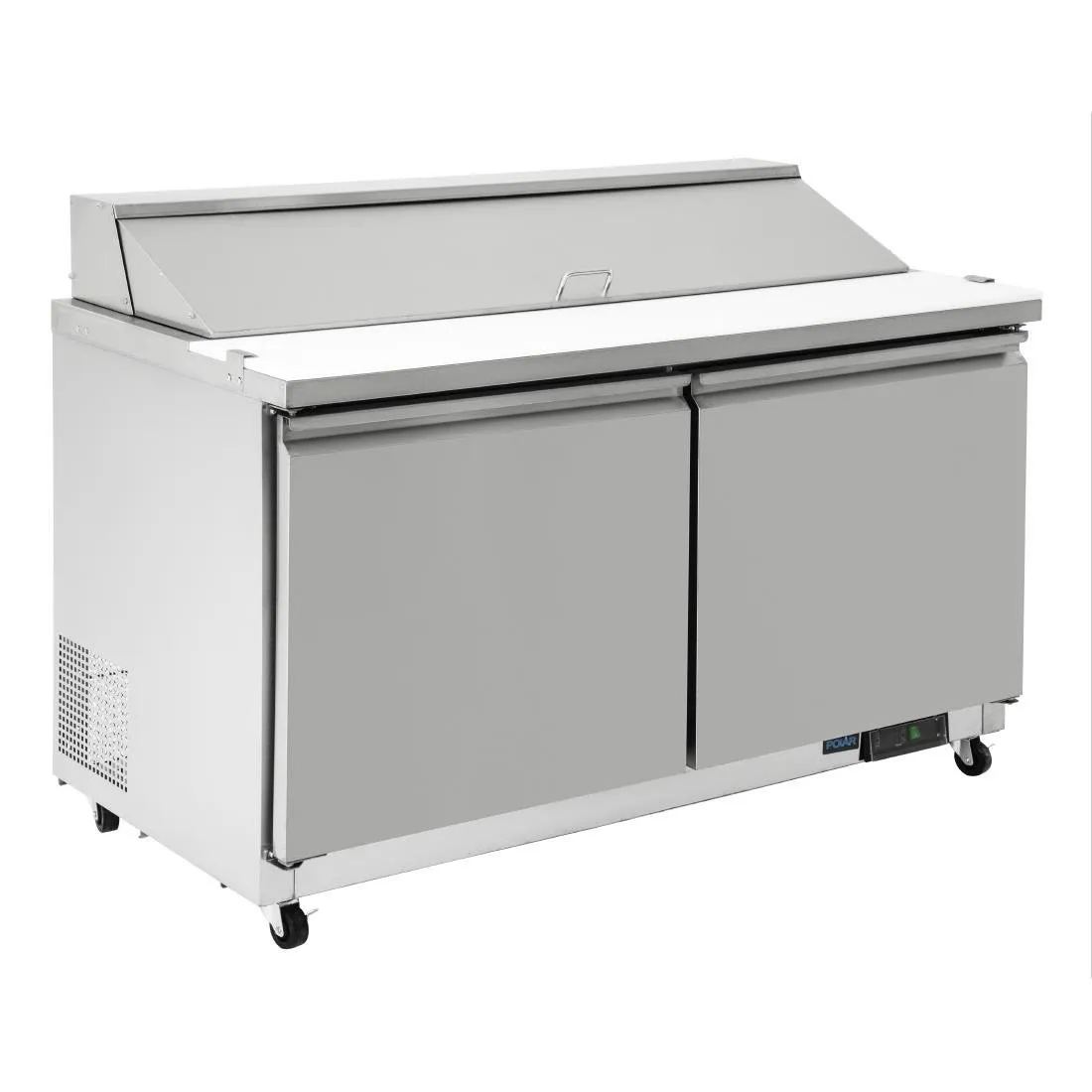 Bancone di preparazione 2 porte - 527 L - 16 x GN 1/6