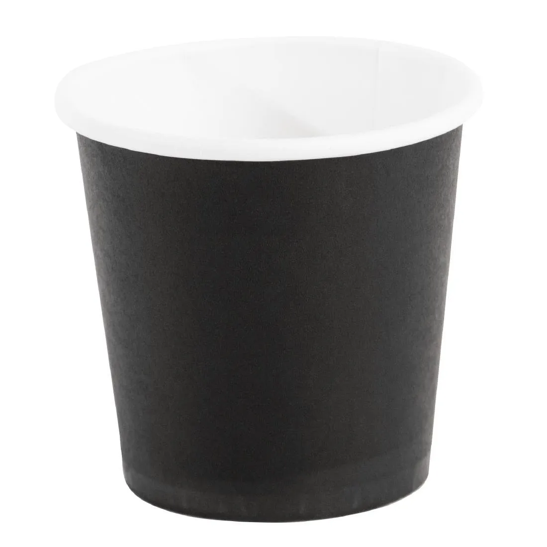 Bicchieri monouso per caffè espresso neri - 120 ml - Confezione da 1000