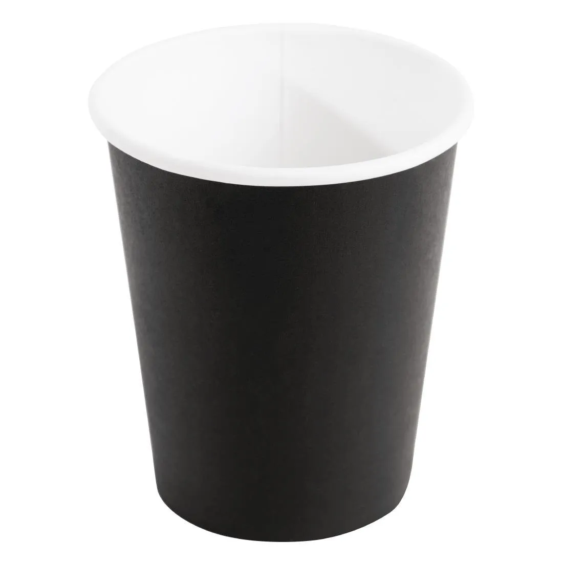 Bicchieri monouso per bevande calde neri - 225 ml - Confezione da 1000