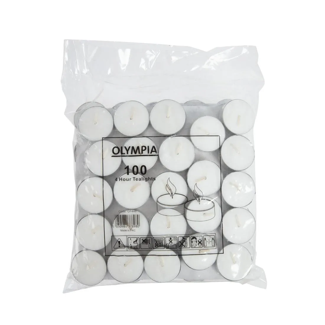 Candele Scaldavivande 4 Ore Ø 40 mm - Confezione da 100