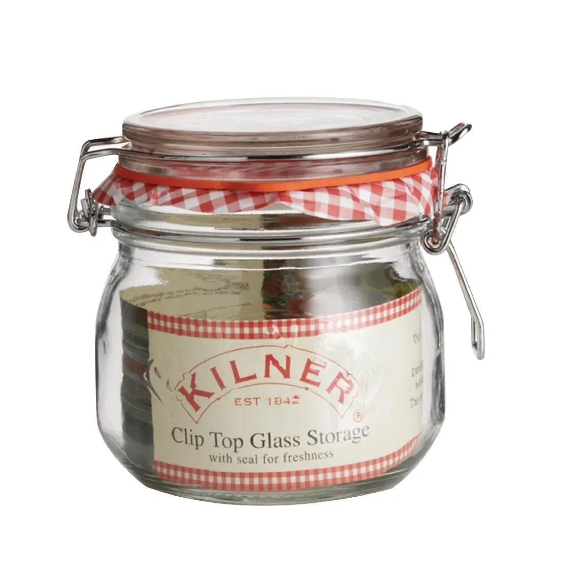 Barattolo per conserve con clip - 0,5L