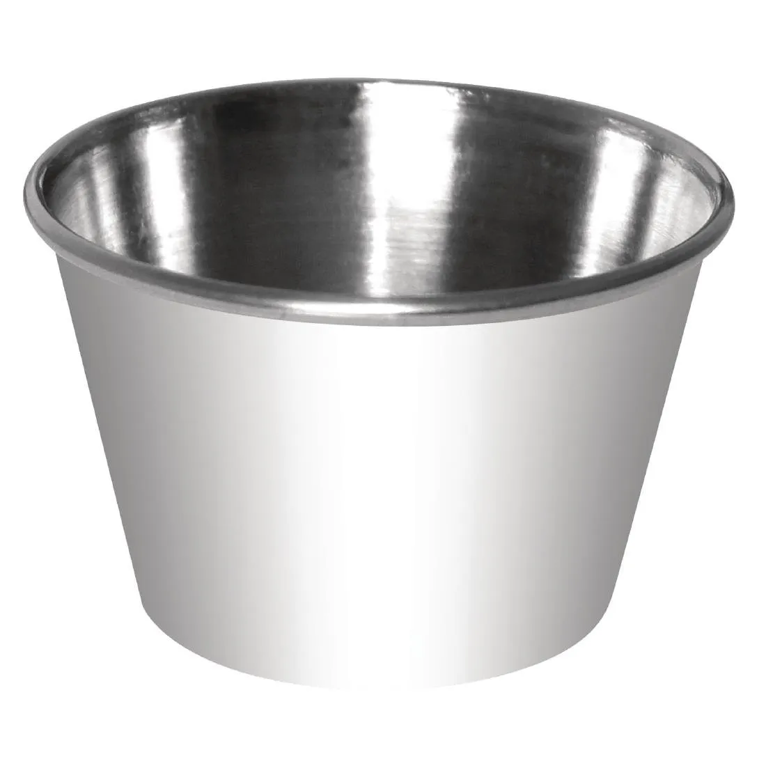 Contenitori per salsa in acciaio inossidabile - 115 ml - Lotto da 12
