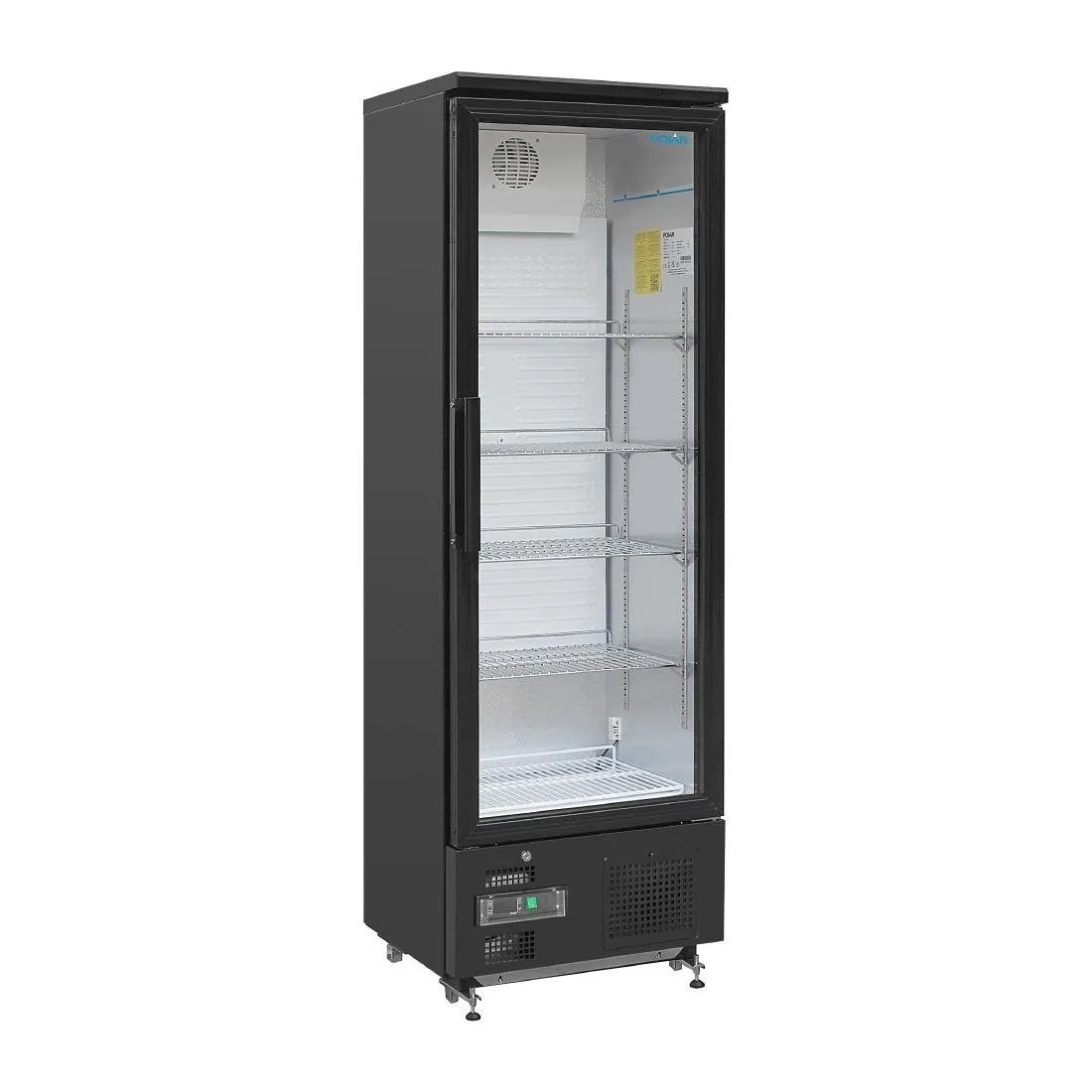 Retrobar Refrigerato - 1 Porta Vetrata a Battente - 307 L