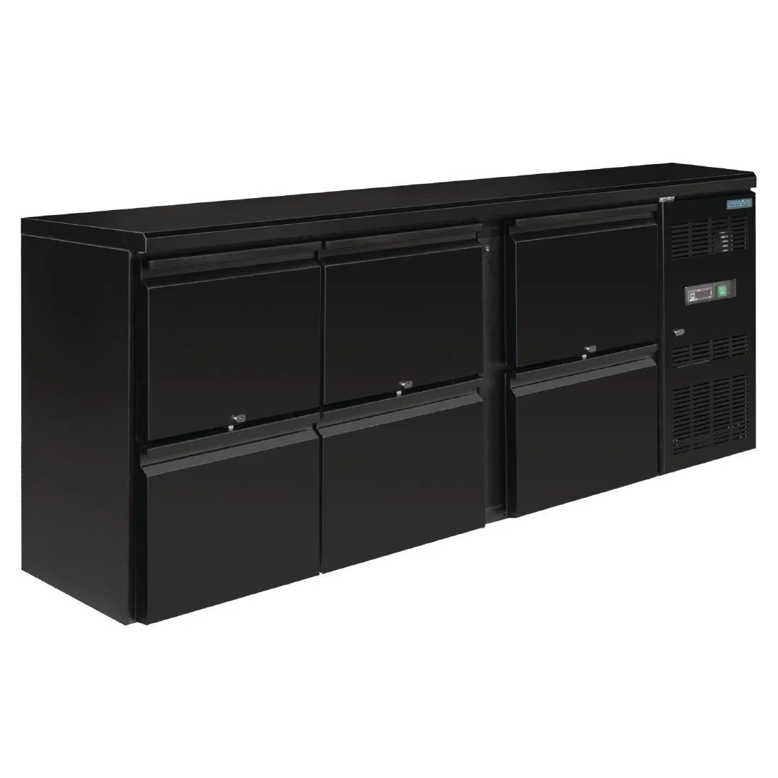 Retrobar Refrigerato - 6 Cassetti pieni - 536 L