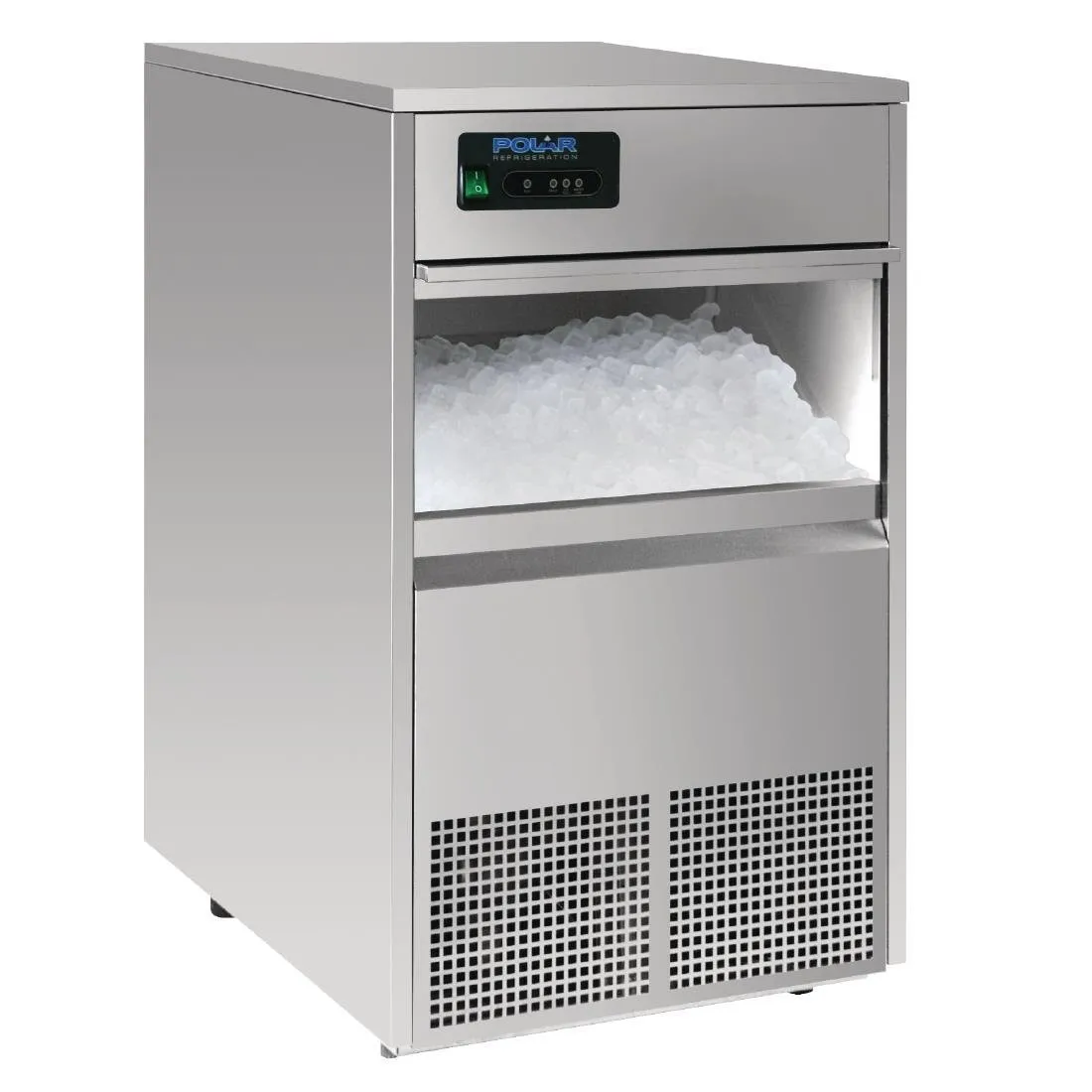Macchina per cubetti di ghiaccio rotondi - 50 kg / 24 ore
