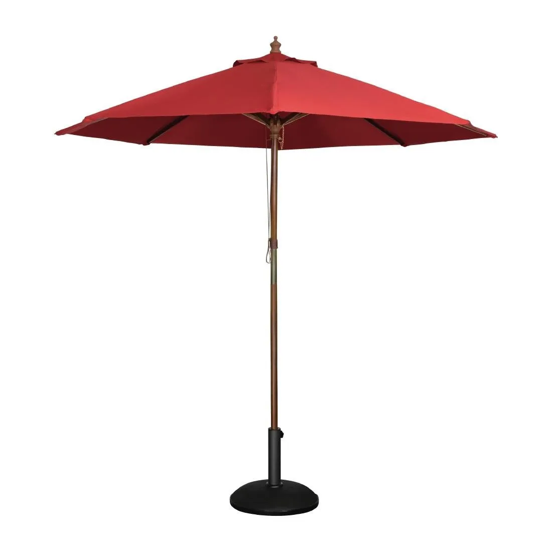 Ombrellone Rotondo Rosso - 2,5 m