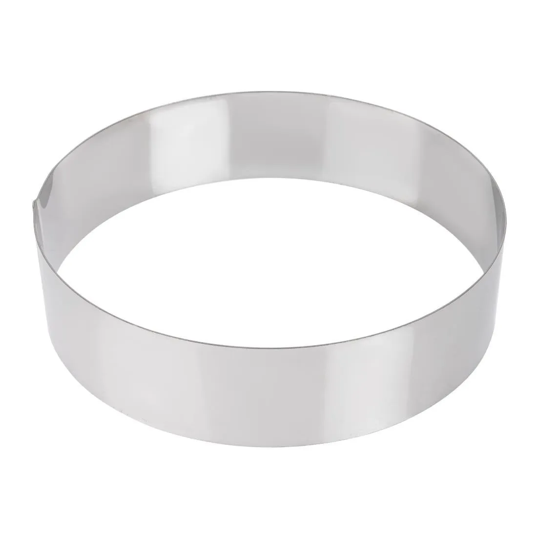 Cerchio Inox per Mousse 240 X 60Mm