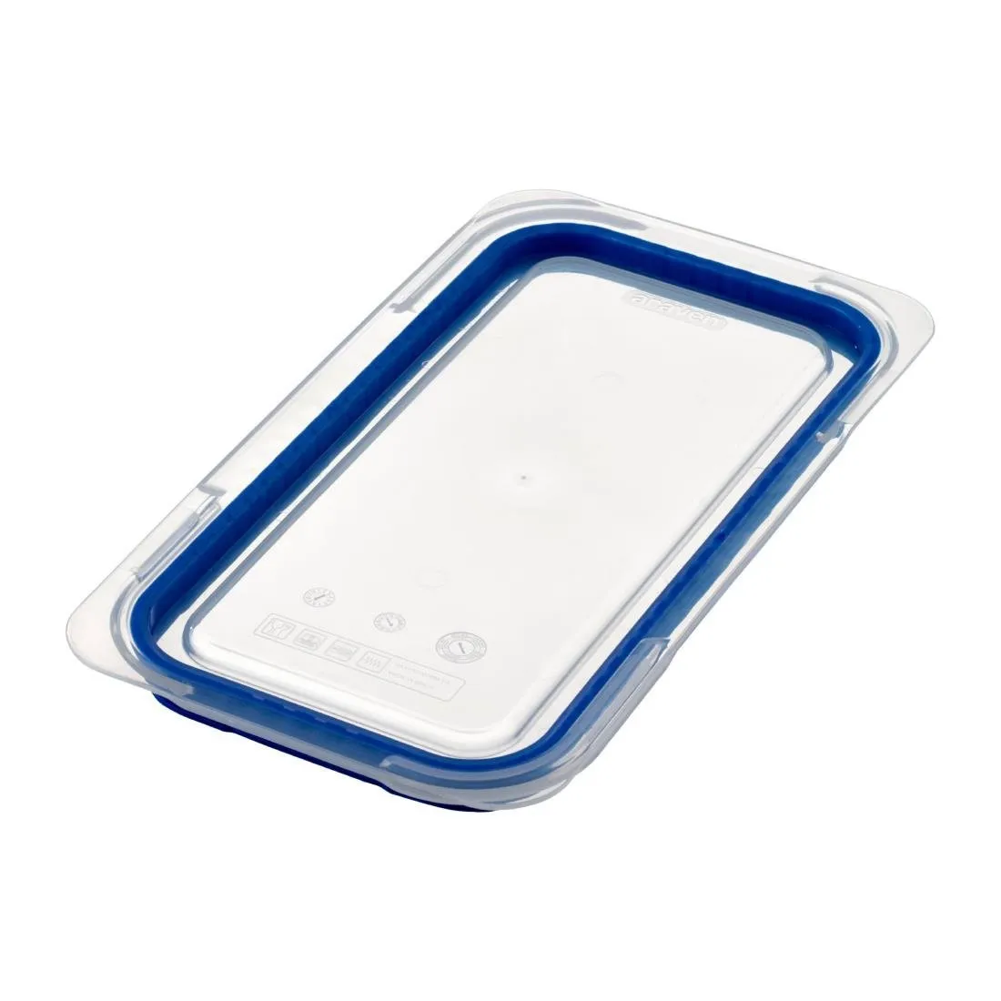 Coperchio Blu in ABS senza BPA - GN 1/3