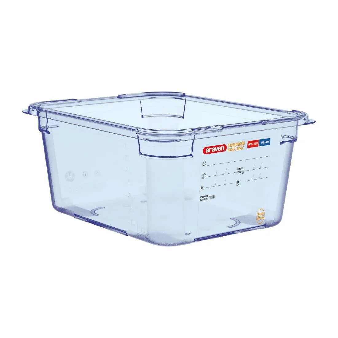 Scatola ermetica blu ABS GN1/2 150mm