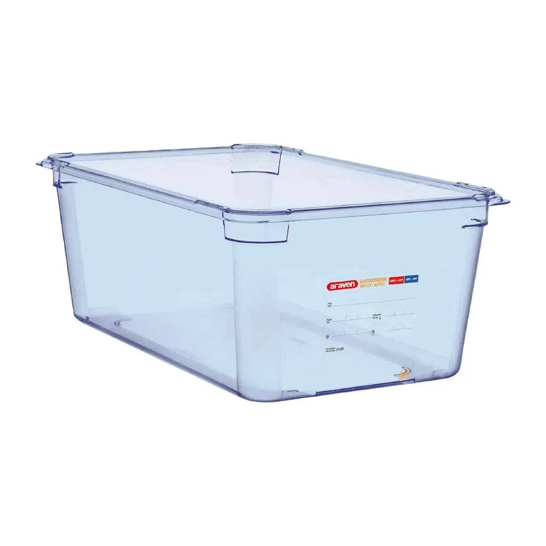 Scatola ermetica blu ABS GN1/1 200mm