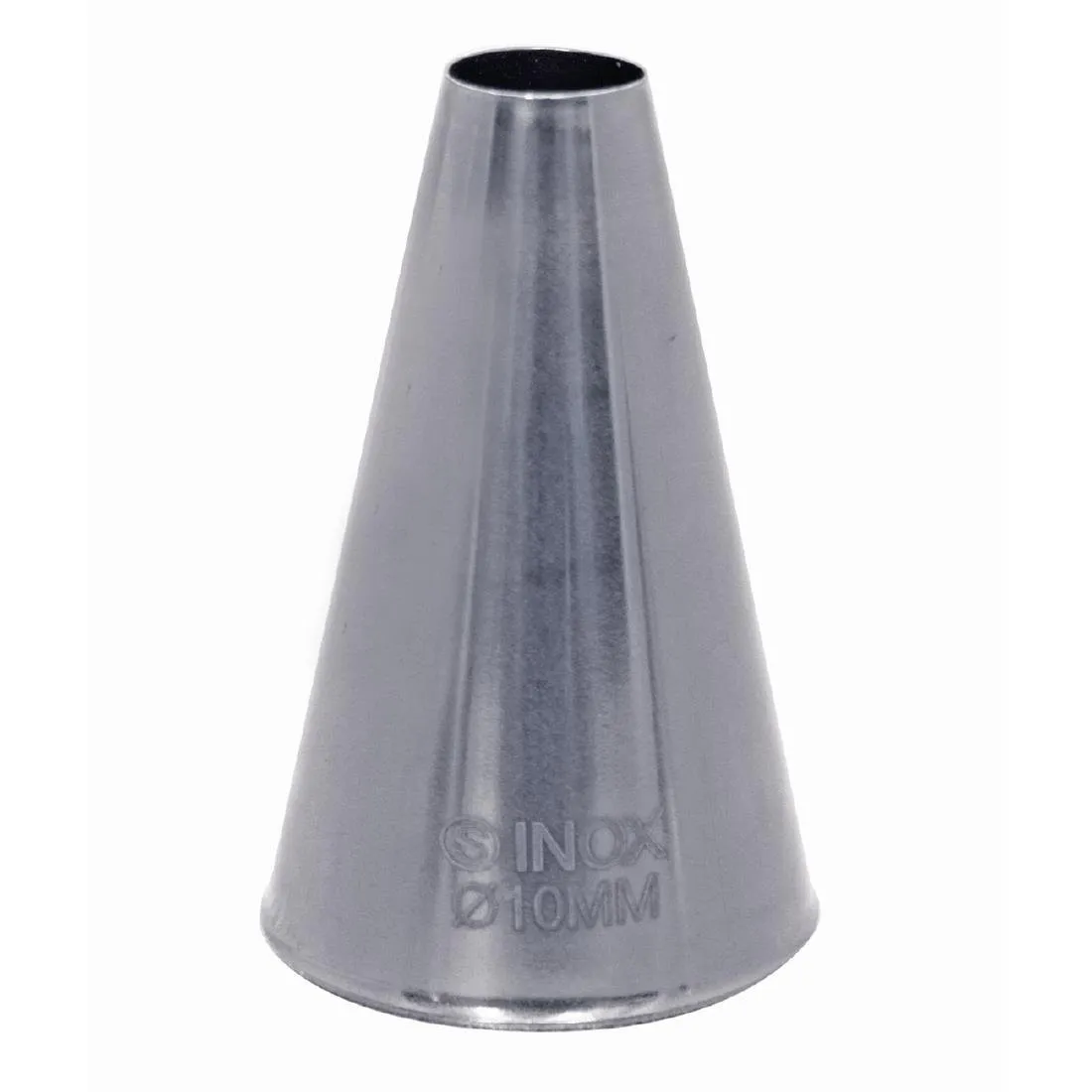 Boccola in acciaio inossidabile liscia 10 mm