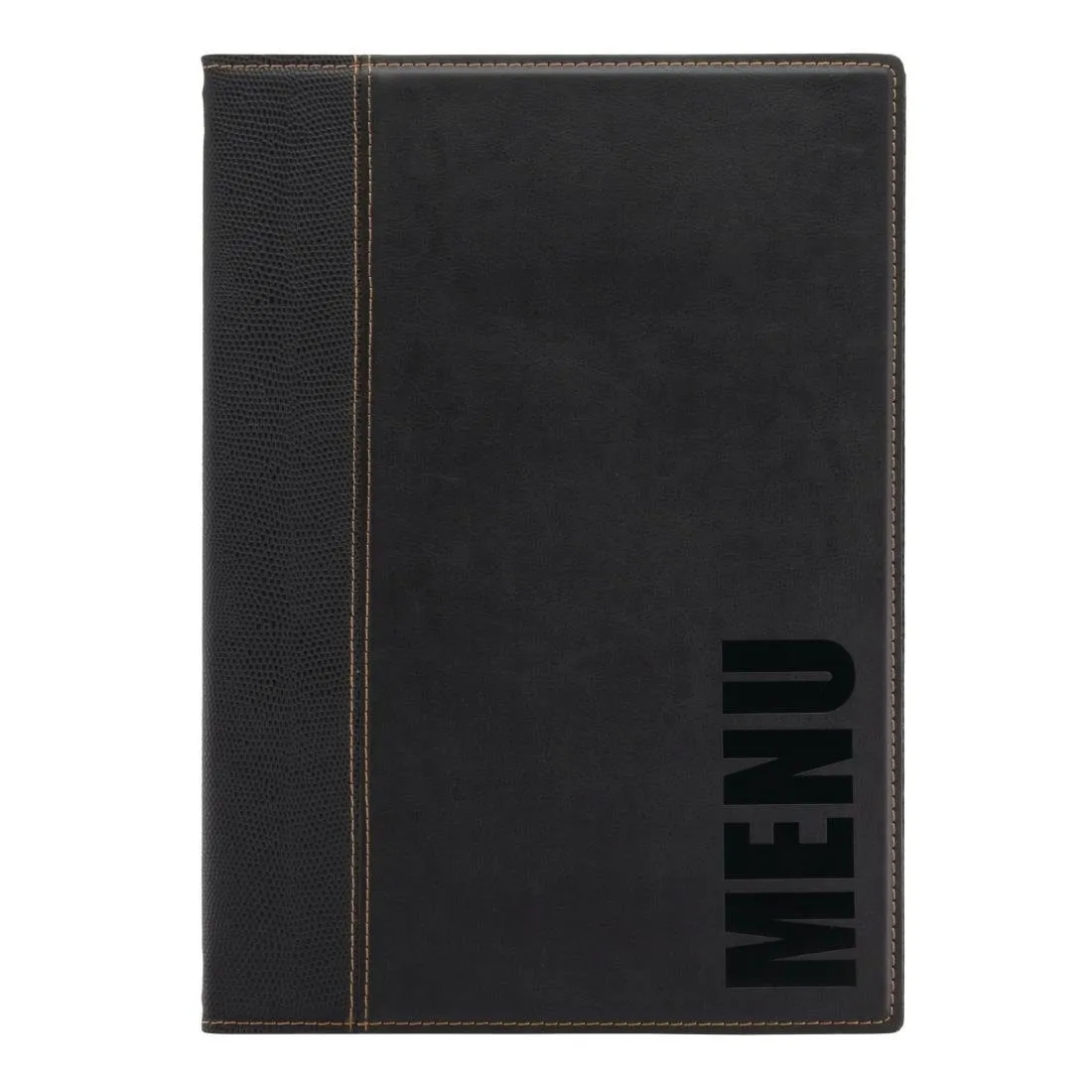 Proteggi-menu contemporaneo A4 nero