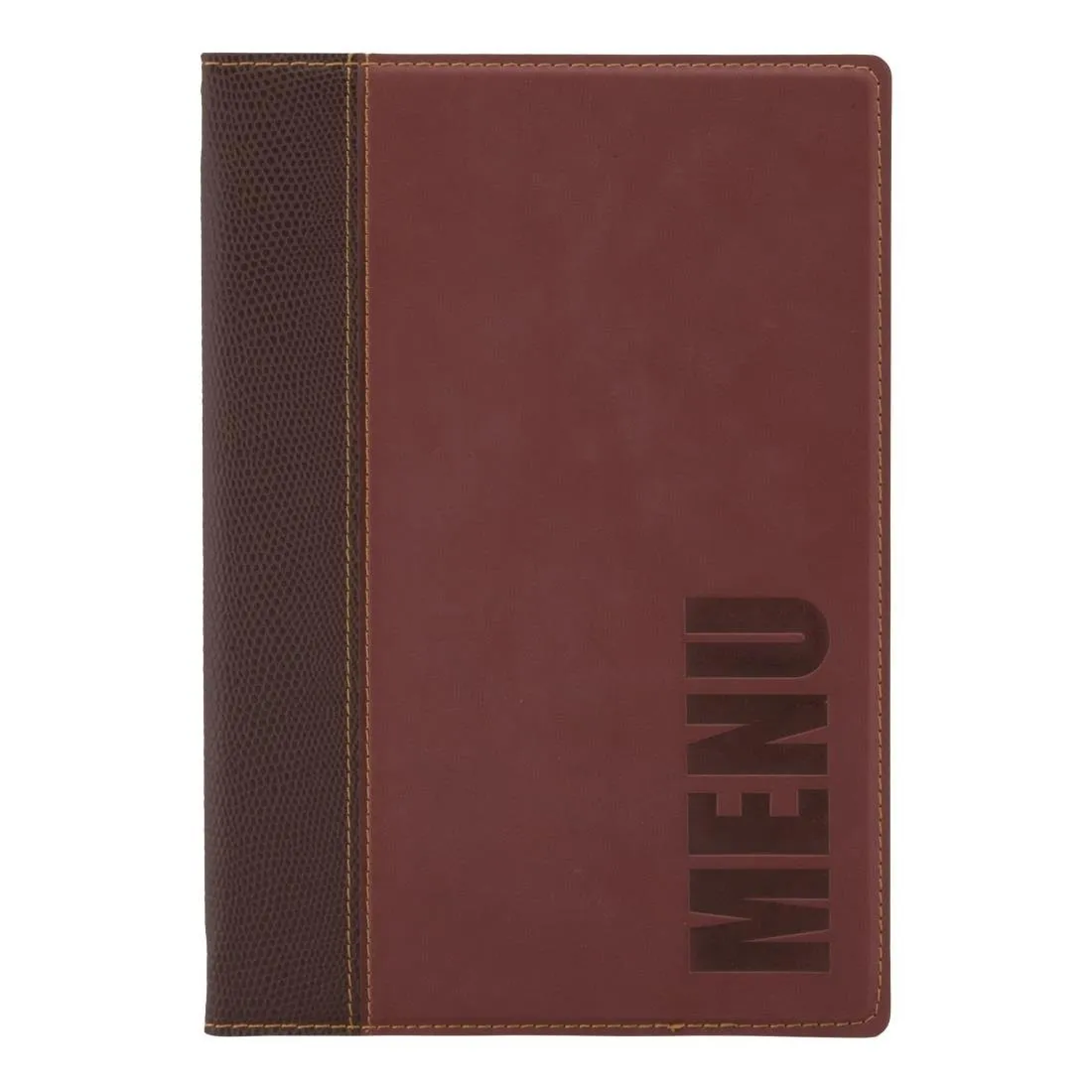 Menu Protettivo Contemporaneo A5 Rosso Scuro