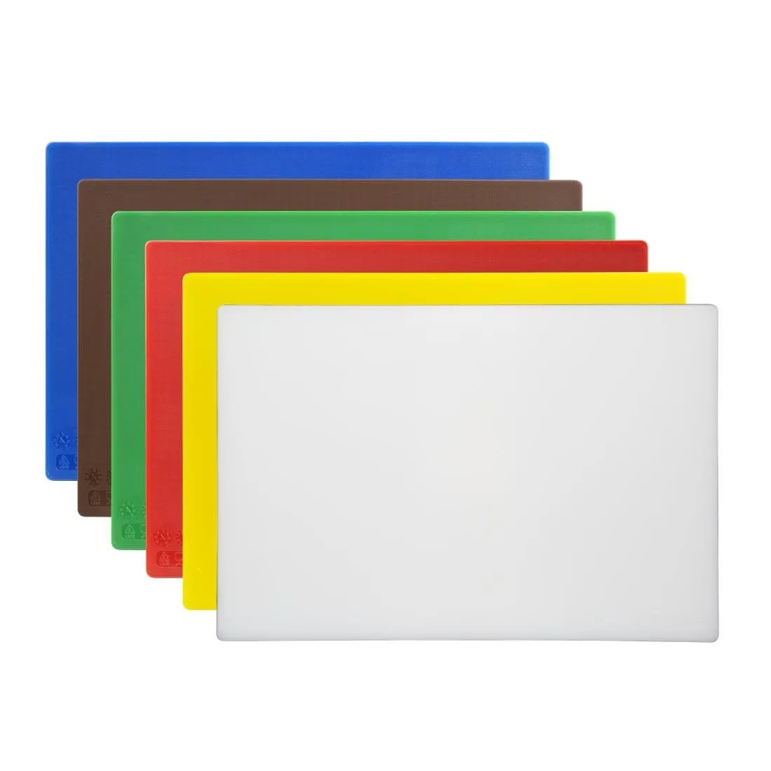 Tagliere Antibatterico - 450 x 300 mm - Spessore 10 mm - Set di 6