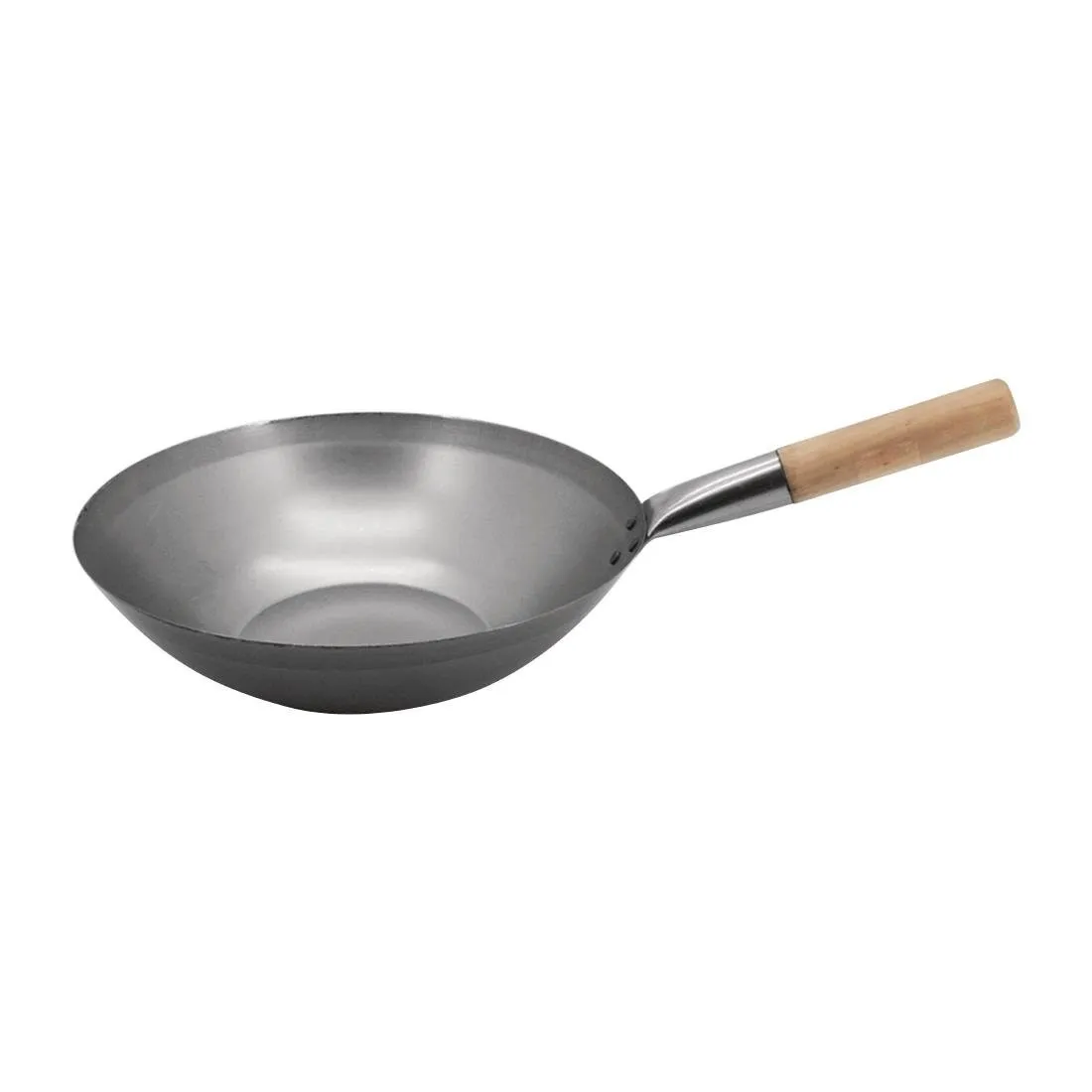 Wok in acciaio dolce - 33 cm