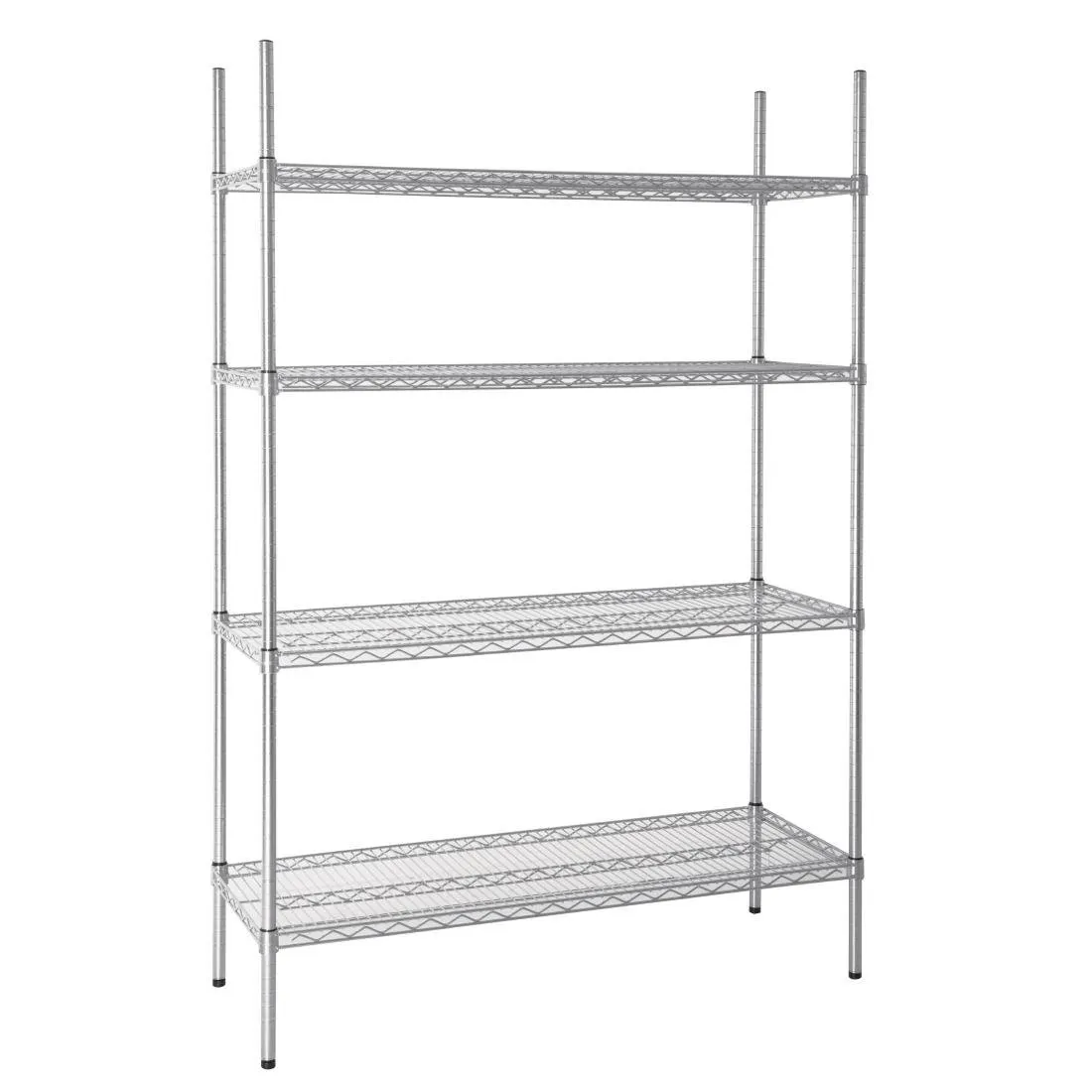 Scaffale Modulare 4 Livelli - L 1220 x P 457 mm