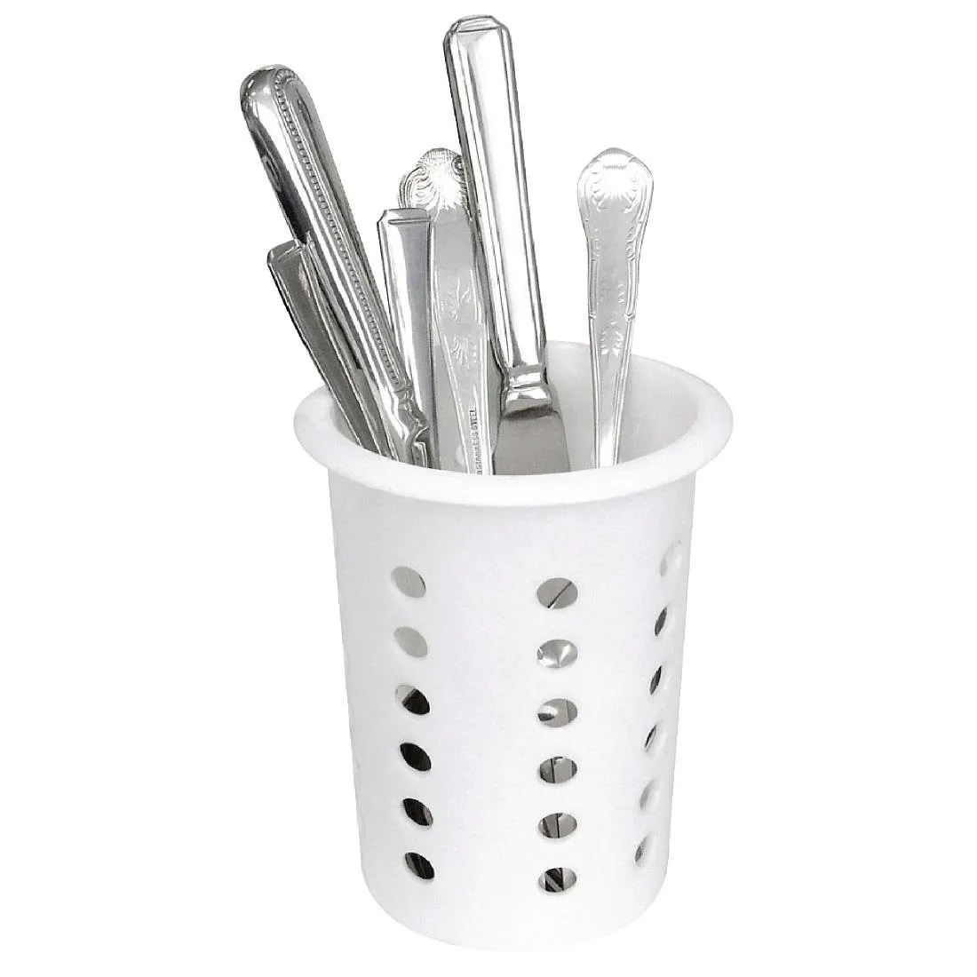 Vassoio portaposate rotondo in plastica - 11,3 cm
