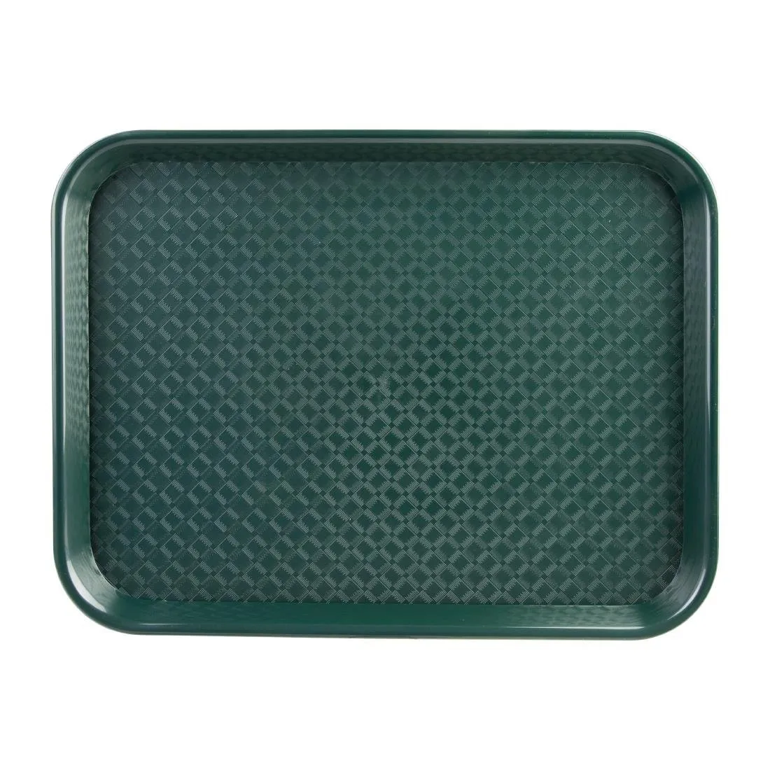 Vassoio self-service verde 450 x 350 mm