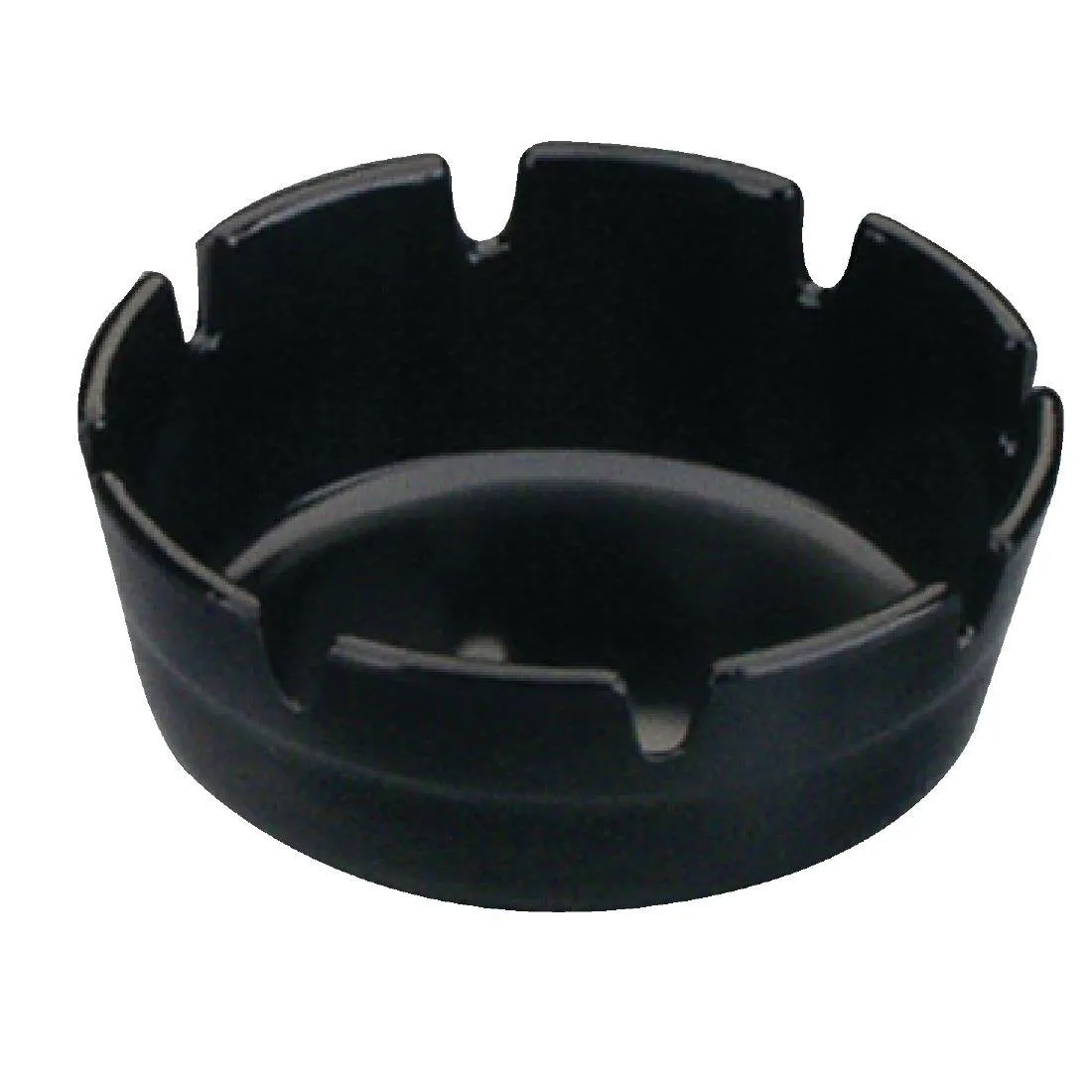 Posacenere nero in melamina - Ø 100mm